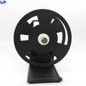 A7 180mm label sticker rewinder A7 MAX big label rewinder auto sync table top rewinding machine automatic