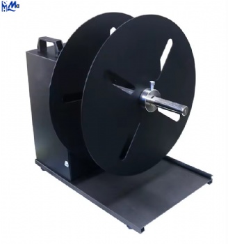 A9 heavy duty label rewinding machine 230mm big size label printer rewinder 8inch table top rewinding machine