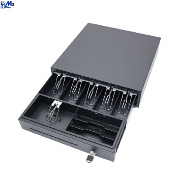 Pos Cash Drawer Metal Mini Cash Register Drawer Lock Box Rj11 335 Cashier Box
