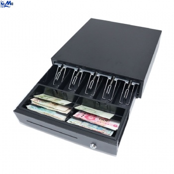 Pos Cash Drawer Metal Mini Cash Register Drawer Lock Box Rj11 335 Cashier Box