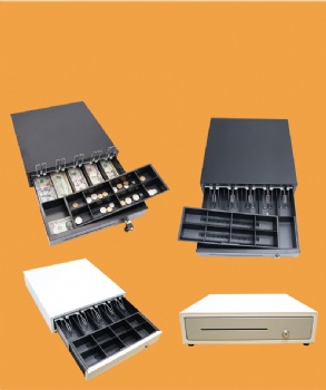 Cash Drawer With Metal Tray Cash Box Money Box Rj11 For Pos System