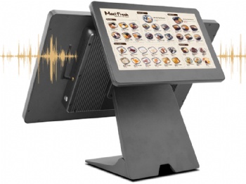 Dual Screen Cash Register Machine Windows/Android All In One Pos Terminal System for retail shop With thermal printer