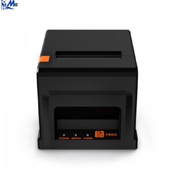 New 80mm Thermal Receipt Printer with Auto Cutter USB LAN for Point of Sale System Convenient to Use and hang on the wall