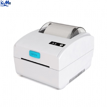 2 in 1 label and receipt paper supported thermal label printer bluetooth barcode printer 8610 white