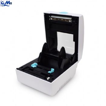2 in 1 label and receipt paper supported thermal label printer bluetooth barcode printer 8610 white