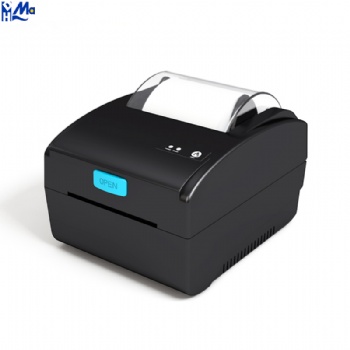 2 in 1 label and receipt paper supported thermal label printer bluetooth barcode printer 8610 white