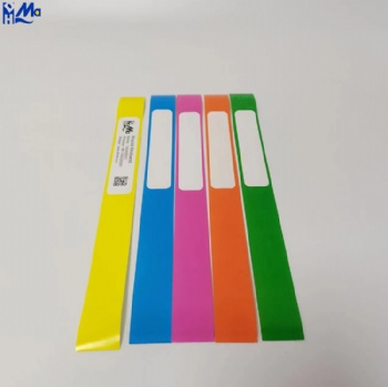 Disposable Writable Plastic Hospital PVC Vinyl Medical Wristbands