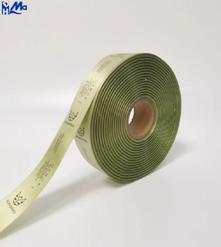 Blank Rolls of Woven Edge Satin suitable for Thermal Transfer Desktop Printers)&(suitable for Mid-High Range Industrial Thermal Transfer Printers)