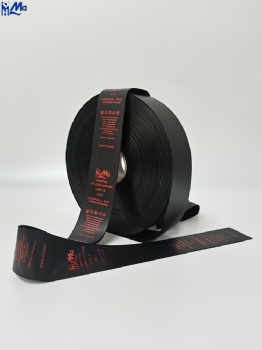 Blank Rolls of Woven Edge Satin suitable for Thermal Transfer Desktop Printers)&(suitable for Mid-High Range Industrial Thermal Transfer Printers)