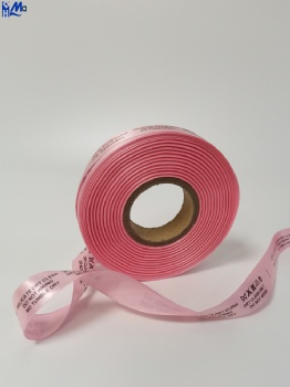 Blank Rolls of Woven Edge Satin suitable for Thermal Transfer Desktop Printers)&(suitable for Mid-High Range Industrial Thermal Transfer Printers)
