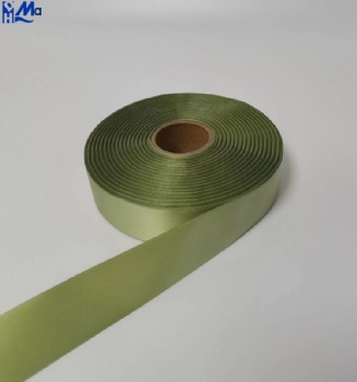 Dark Green coloed Rolls of Woven Edge Satin suitable for Thermal Transfer Desktop Printers)&(suitable for Mid-High Range Industrial Thermal Transfer Printers)
