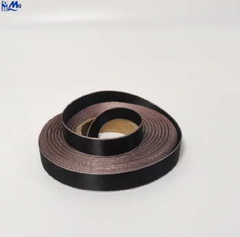 Dark Grey Woven Edge Satin suitable for Thermal Transfer Desktop Printers)&(suitable for Mid-High Range Industrial Thermal Transfer Printers)