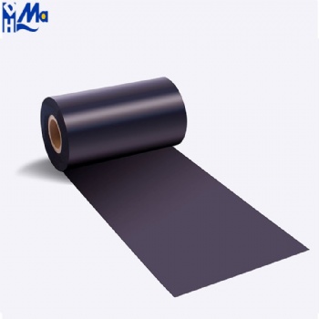 Black Thermal Transfer Barcode Printer Ribbon 110mmx300m TTR Transfer Wax Resin Ribbon