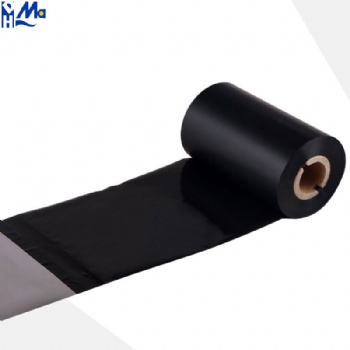 Black 110mm*300m Premium resin ribbon thermal transfer ribbon