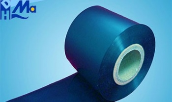 Black Thermal Transfer Barcode Printer Ribbon 110mmx300m 110mmx450m TTR Transfer Wax Resin Ribbon