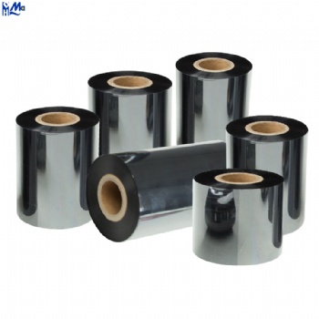 Custom TTR black Wax Resin ribbon 100mm*300m Wax Resin Barcode Printer Thermal Transfer Ribbon