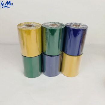 Thermal Transfer ribbon Golden Color wax resin ribbon