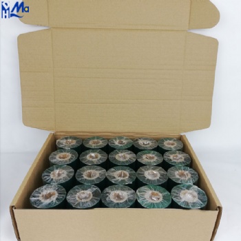 Color Thermal Transfer Ribbon Matted Gold Metallic Gold Premium Wax/Resin Ribbon