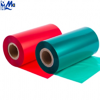 Premium Ink outside Fresh color thermal transfer Barcode Wax Resin yellow color