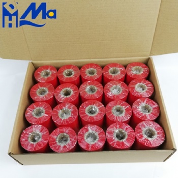 Premium Ink outside Fresh color thermal transfer Barcode Wax Resin yellow color