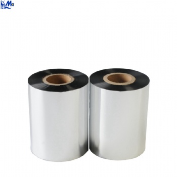 wax resin ribbon printer use 110*300 barcode black thermal transfer ribbon