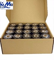 wax resin ribbon printer use 110*300 barcode black thermal transfer ribbon
