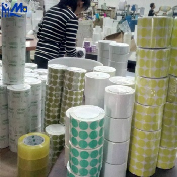 Custom Circle Stickers Roll Waterproof Round Vinyl Sticker Product Logo Label Printing