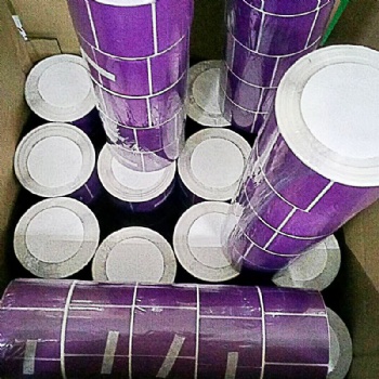 Customized Green Thermal Label Color Sticker Label Colorful Thermal Printing Labels