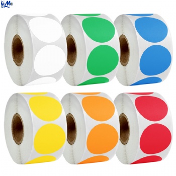 High Guality Color Synthetic Thermal Label Roll Self Adhesive Printable Thermal Paper