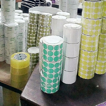 Custom Size Colour Labels Thermal Color Direct Thermal Labels Thermal Label Sticker Roll