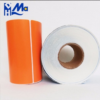 Customized Thermal Transfer Labels Full Color Printing Circle Round Self Adhesive Printable Thermal Transfer Blank Label Roll