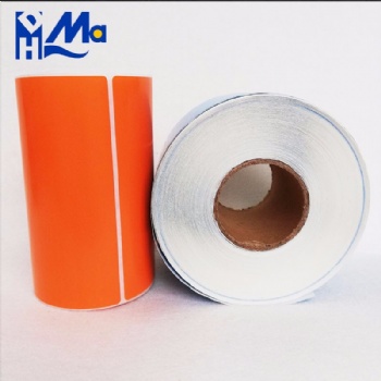 Customized Thermal Transfer Labels Full Color Printing Circle Round Self Adhesive Printable Thermal Transfer Blank Label Roll