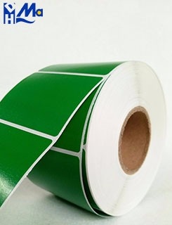 ODM&OEM Customized Any Color Waterproof 2.25 x 1.25 Thermal barcode printer sticker Red