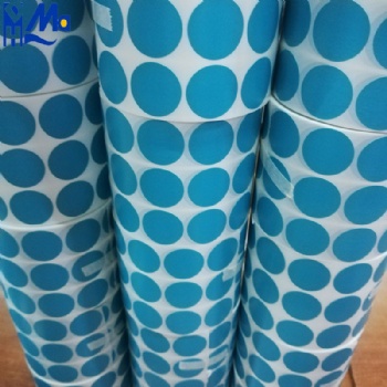 ODM&OEM Customized Any Color Waterproof 2.25 x 1.25 Thermal barcode printer sticker Red
