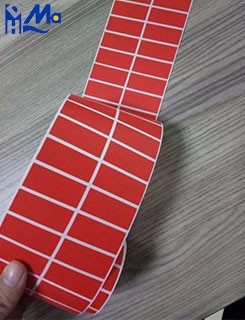 Three-proof Self Adhesive Colored Pink Blue Red Color Rolls Thermal Paper Label Sticker