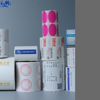 Custom Printed Self Adhesive Label Logo Transfer Sticker