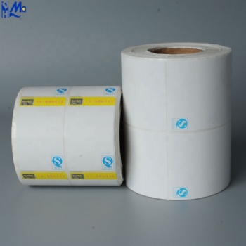 printed thermal paper sticker for zebra barcode label roll