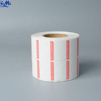 Custom Logo Waterproof Pegatina Thermal Adhesive Stickers UV Printing Blank Pantry Kitchen Sticker Spice Stickers Jar Labels