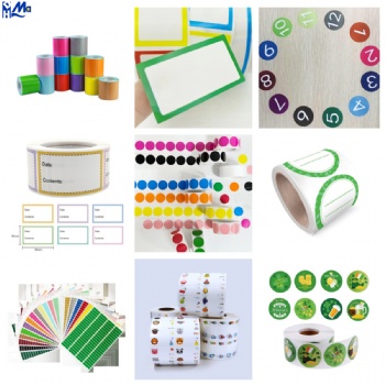 Custom Printed Self Adhesive Label Logo Transfer Sticker