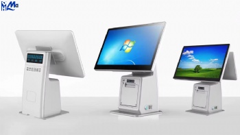 Most Popular 15.6'' Windows Cash Register Touch Screen All in one POS System with Dual Screen