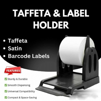 Manual Label Rewinder All-purpose Thermal Barcode Label Holder for Label Printers External Bracket Universal Holders