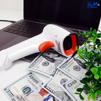 2D Corded Barcode Scanner