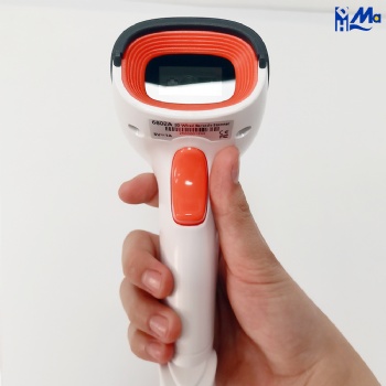 2D 1D Handheld Wireless Barcode Scanner Scanning Gun Wired Usb Bar Qr Code Reader Store Supermarket Warehouse Inventory