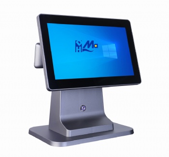 15.6 Inch All In One Android Pos Tablet Pos Dual Touch Screen C19 Cash Register Machine Pos System For Supermarket