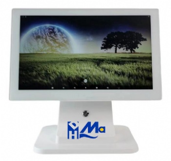 15 Inch Capacitive Touch Dual Screen Restaurant Cash Register Machine Win10 Android Supermarket Pos System with NFC C20