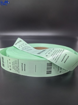 Green color Soft Satin Private Clothing Woven Label T-Shirt Garment Label Tags